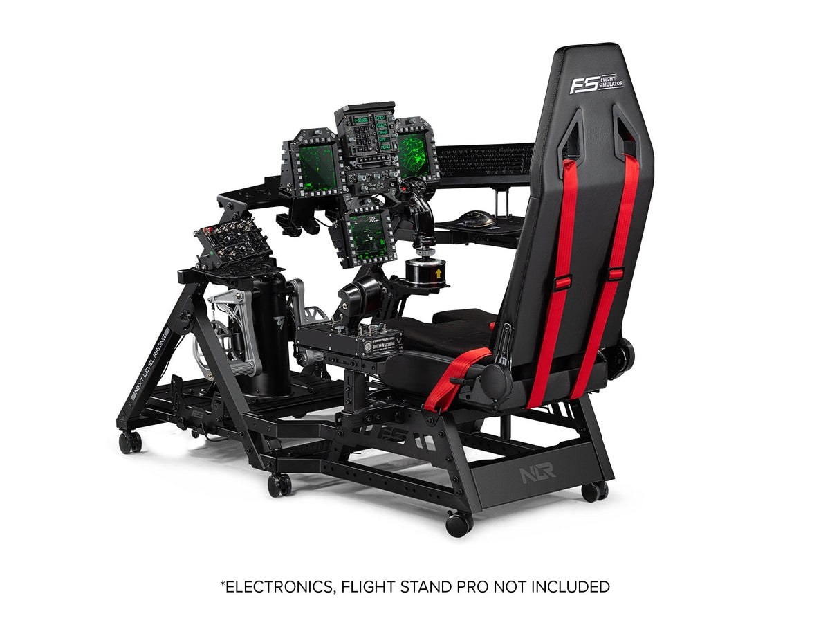 Next Level Racing Flight Simulator Pro | Cabina de Simulador de Vuelo 2 en 1 (Flight Seat Pro + Flight Stand Pro) - vista 8 - Aero Tienda