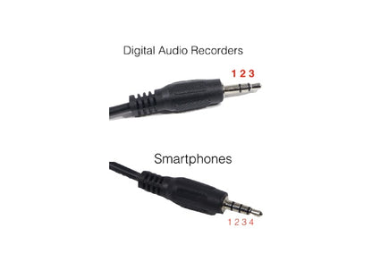 Cable de grabación de audio Nflight para cámaras de vídeo digitales