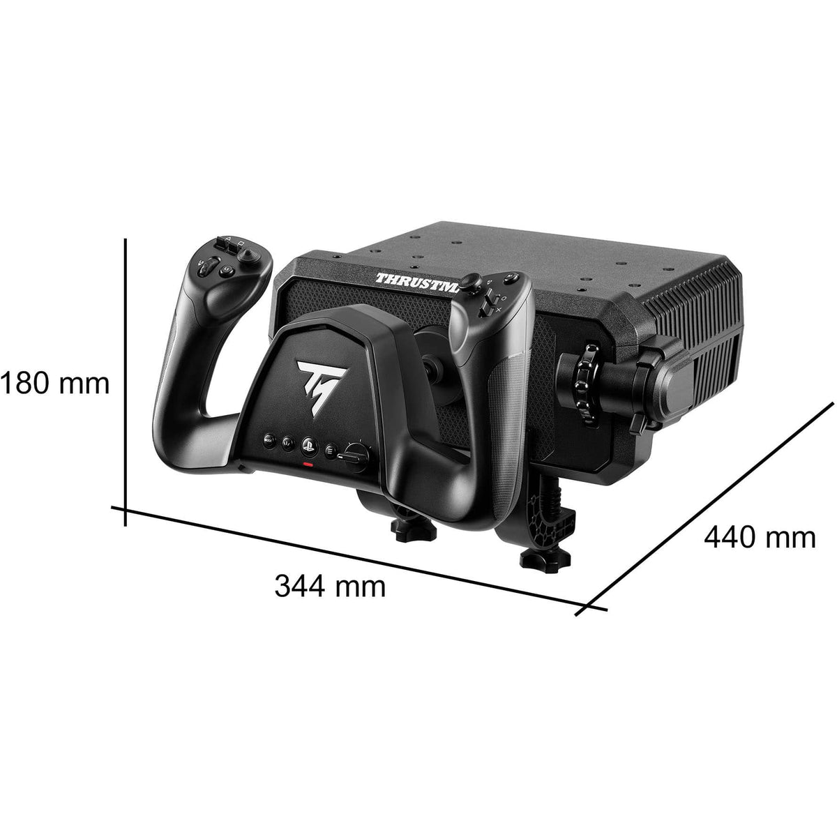 Paquete Simulador de Vuelo PS5 3 en 1 | Yugo de Vuelo TCA Sky Yoke, Pedales de Timón y MSFS 2024 - vista 11 - Aero Tienda