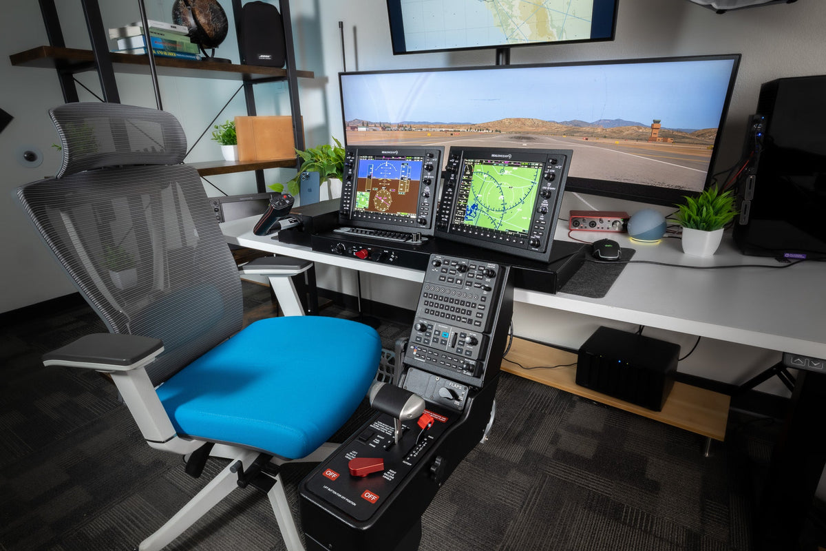 RealSimGear Cirrus Desktop Console | Consola de Aviónica Cirrus Perspective+ para X-Plane 12 - vista 3 - Aero Tienda