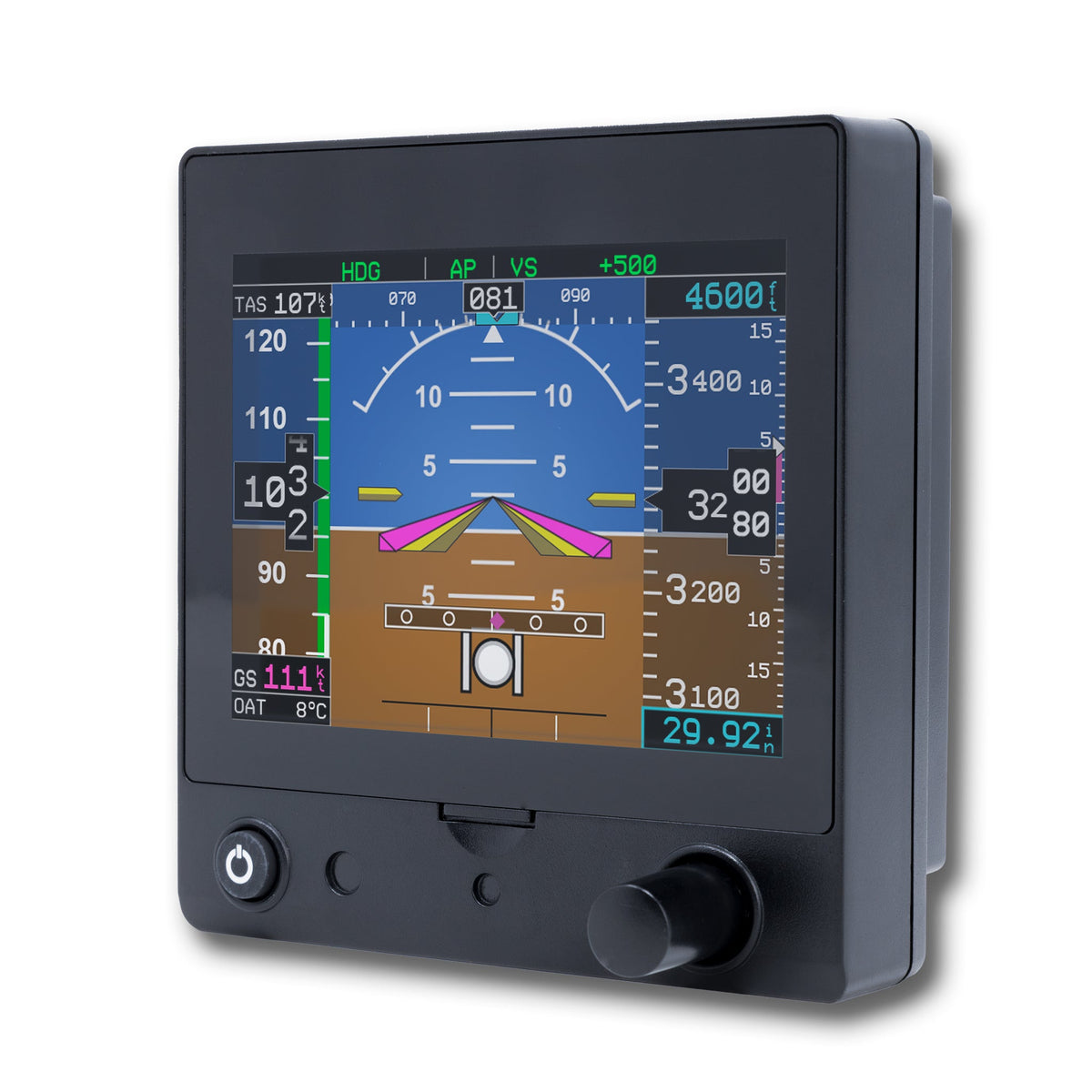 RealSimGear Dual G5 Bundle | Réplica de Aviónica G5 PFD y HSI para Simulador en PC 2 en 1 - vista 3 - Aero Tienda