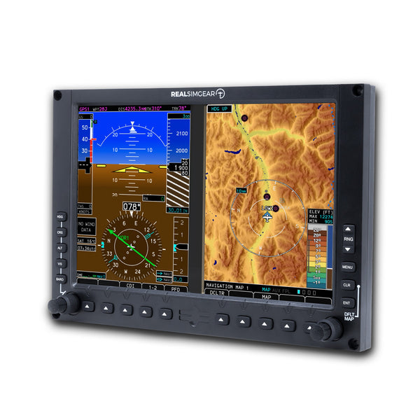 RealSimGear G500 Avionics Panel | Réplica de Aviónica G500 Táctil para Simulador en PC - Aero Tienda