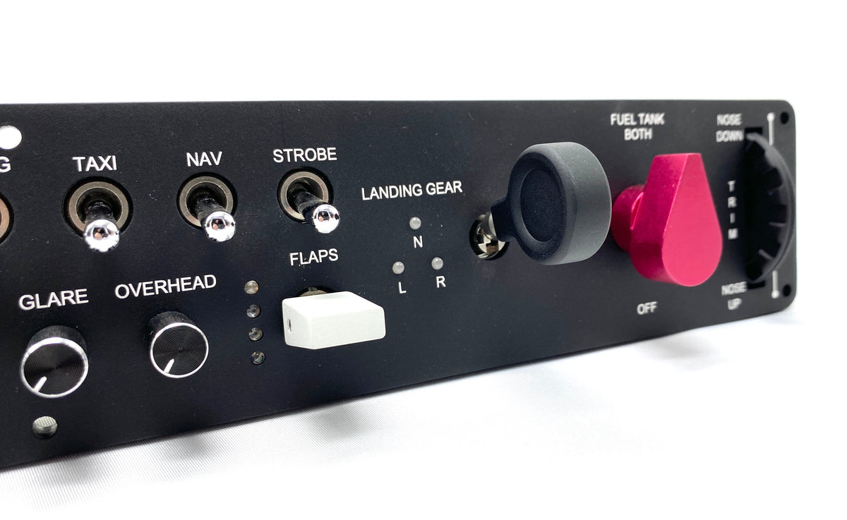 RealSimGear Generic Switch Panel | Panel de Interruptores de Aviónica para Simulador en PC - vista 4 - Aero Tienda