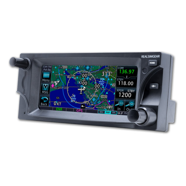 RealSimGear GTN650 | Réplica de Aviónica GTN 650 Táctil para Simulador en PC - Aero Tienda