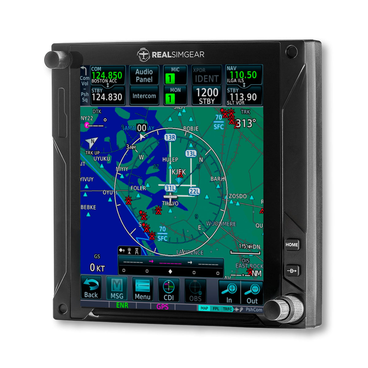 RealSimGear GTN750Xi | Réplica de Aviónica GTN 750Xi Táctil para Simulador en PC - Aero Tienda