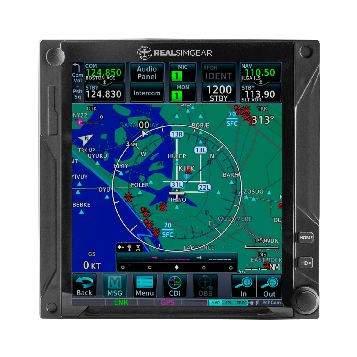 RealSimGear GTN750Xi | Réplica de Aviónica GTN 750Xi Táctil para Simulador en PC - vista 2 - Aero Tienda