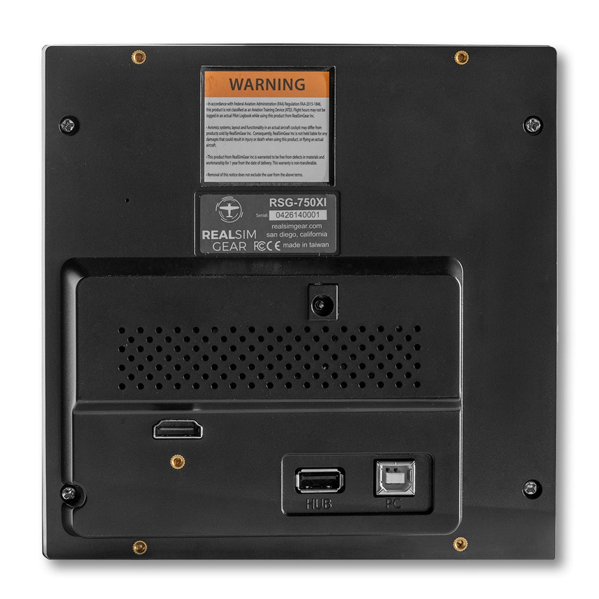 RealSimGear GTN750Xi | Réplica de Aviónica GTN 750Xi Táctil para Simulador en PC - vista 3 - Aero Tienda