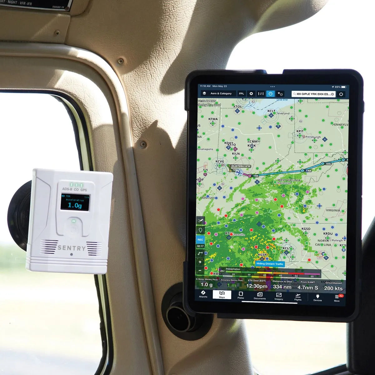 Receptor ADS-B ForeFlight Sentry Plus - vista 18 - Aero Tienda