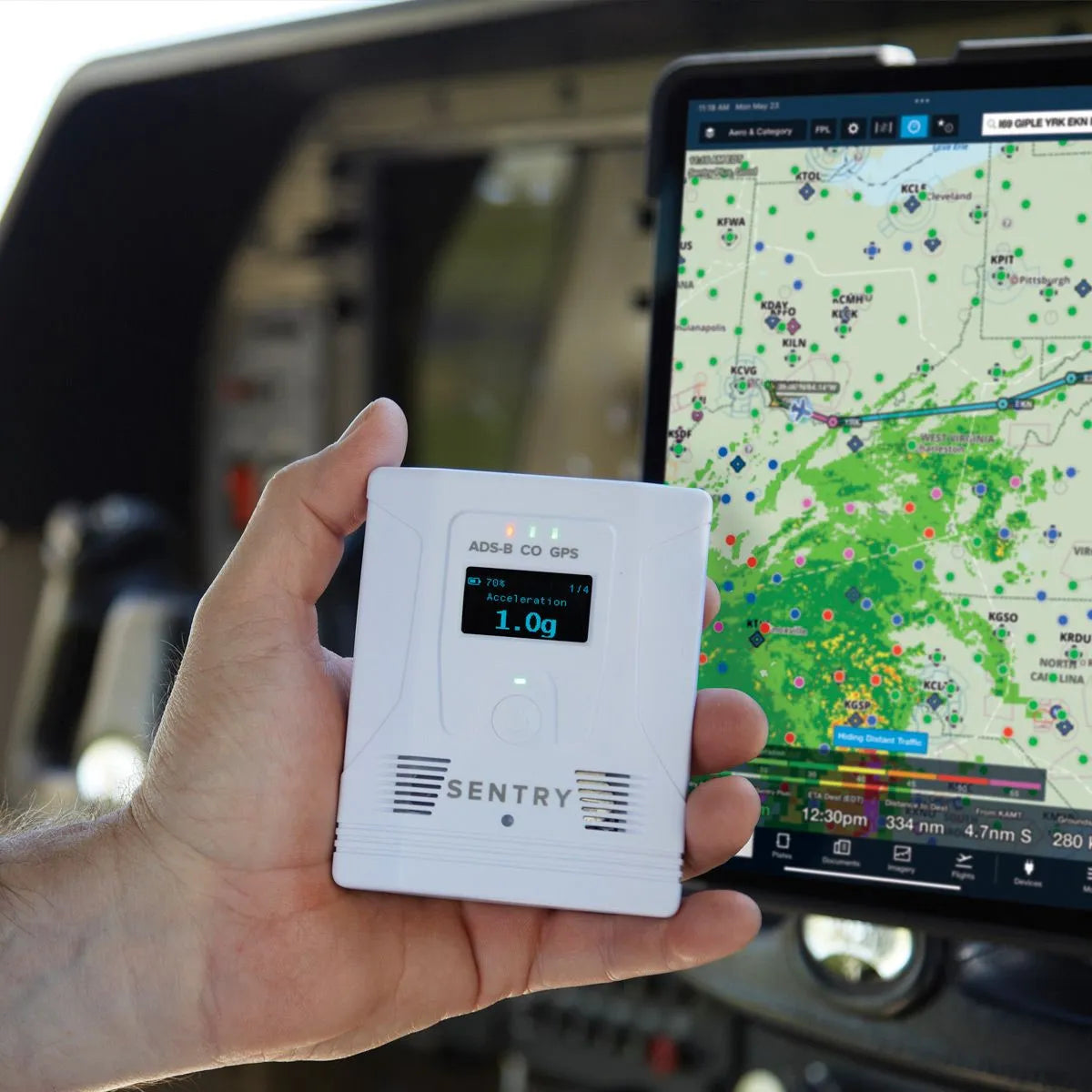 Receptor ADS-B ForeFlight Sentry Plus - vista 19 - Aero Tienda