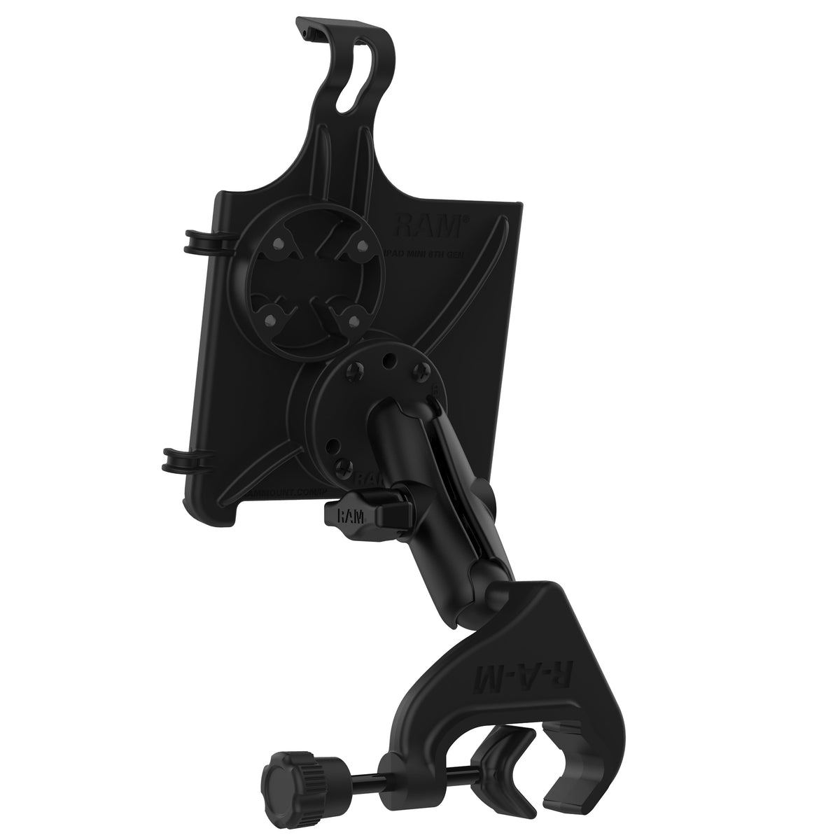 Soporte RAM EZ-Roll'r de Yugo para iPad mini 6 y mini 7 (A17 Pro) (RAM-B-121-AP36U) - vista 3 - Aero Tienda