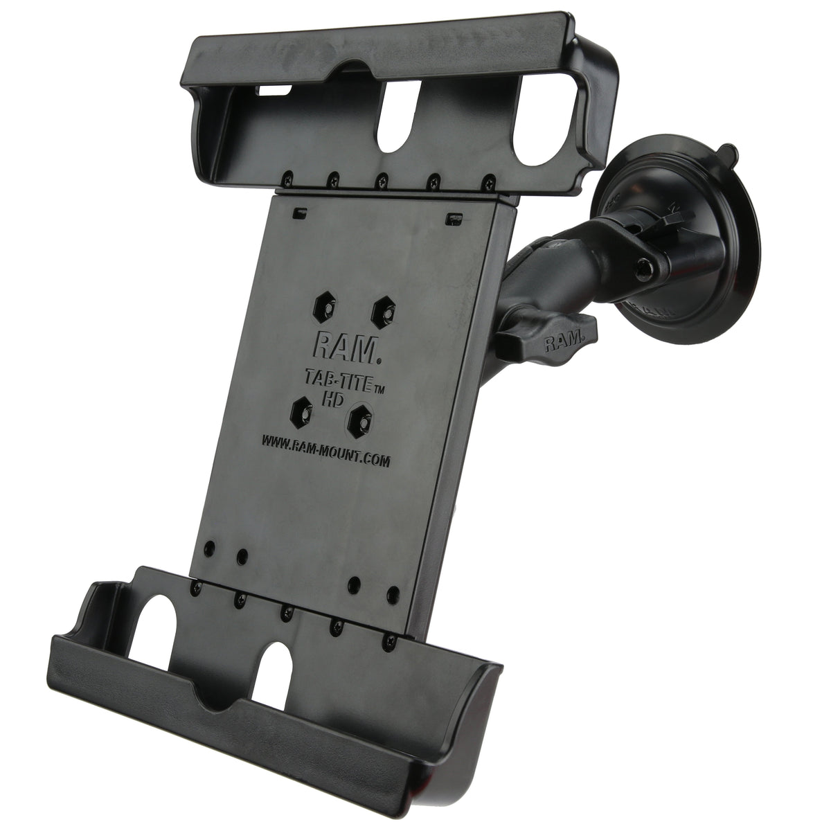 Soporte RAM Tab-Tite con Ventosa para iPad de 9"-10.5" con Funda (RAM-B-166-TAB20U) - Aero Tienda