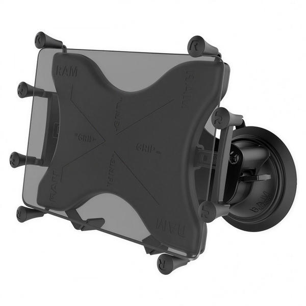 Soporte RAM X-Grip con Doble Ventosa para iPad de 9"-11" (RAM-B-189-A-UN9U) - Aero Tienda