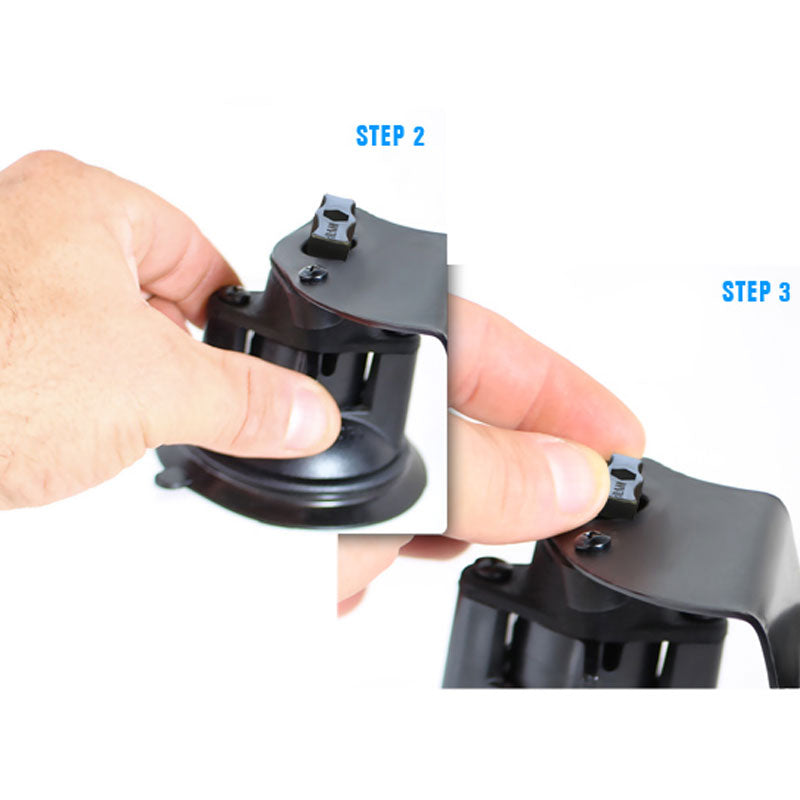 Soporte RAM X-Grip con Doble Ventosa Pivotante para iPad de 9"-11" (RAM-B-189-PIV1-UN9U) - vista 4 - Aero Tienda
