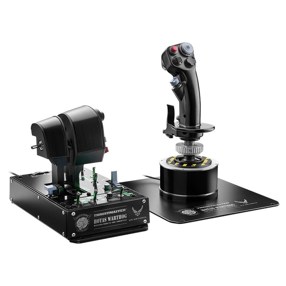 Thrustmaster HOTAS Warthog MKII | Base, Empuñadura Viper y Acelerador A-10C para PC 3 en 1 - Aero Tienda