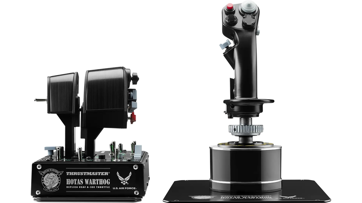 Thrustmaster HOTAS Warthog MKII | Base, Empuñadura Viper y Acelerador A-10C para PC 3 en 1 - vista 2 - Aero Tienda