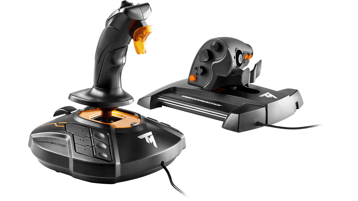 Thrustmaster T.16000M FCS HOTAS | Joystick y Acelerador para Simulador de Vuelo en PC 2 en 1 - vista 2 - Aero Tienda