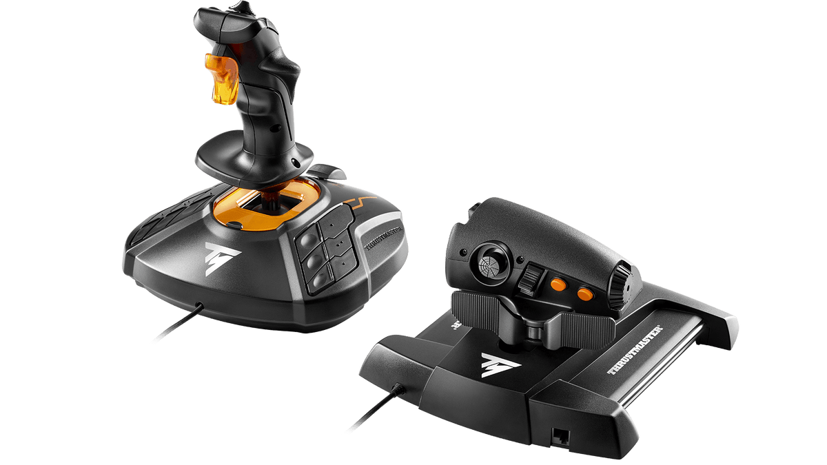 Thrustmaster T.16000M FCS HOTAS | Joystick y Acelerador para Simulador de Vuelo en PC 2 en 1 - vista 3 - Aero Tienda