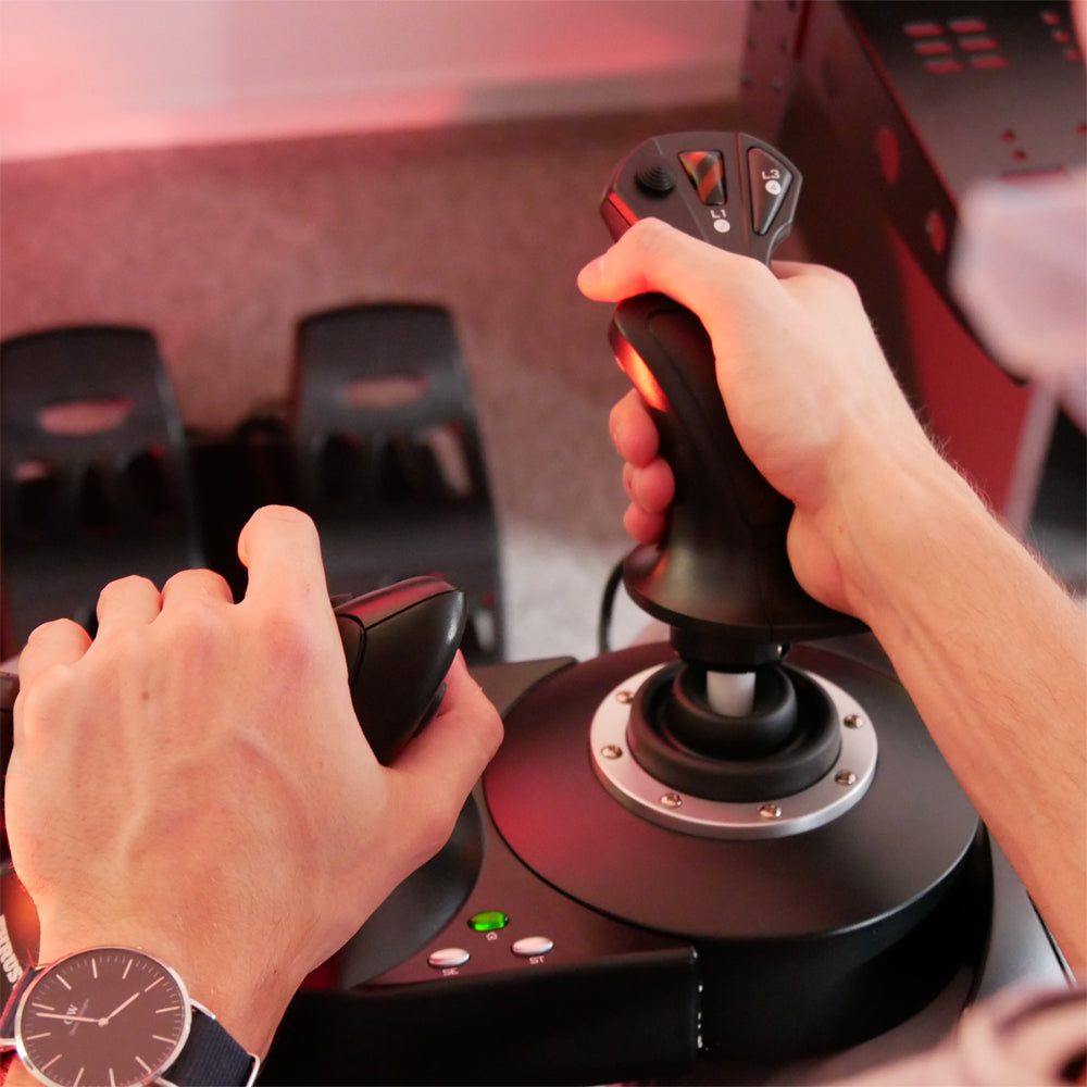 Thrustmaster T.Flight HOTAS X | Joystick y Acelerador para Simulador de Vuelo en PC - vista 5 - Aero Tienda