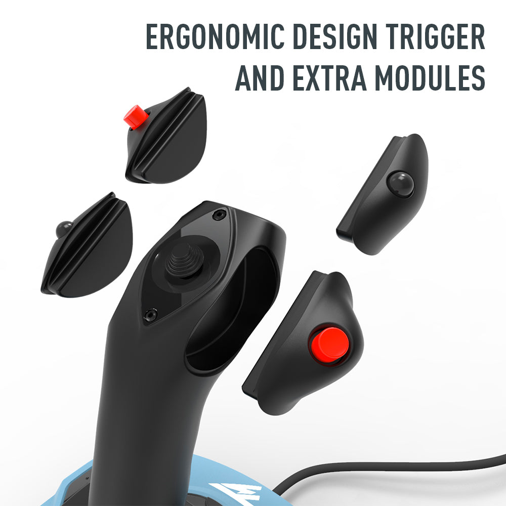 Thrustmaster TCA Sidestick Airbus Edition | Joystick para Simulador de Vuelo en PC - vista 6 - Aero Tienda