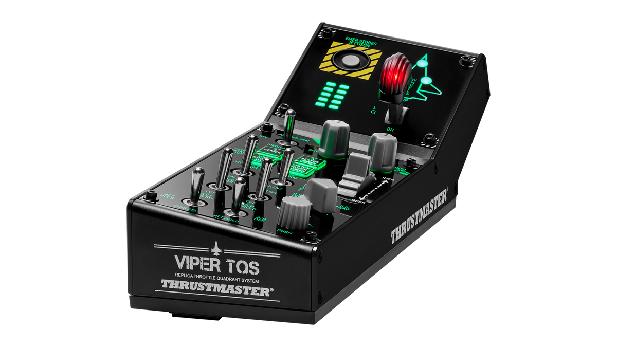 Thrustmaster Viper Panel | Panel de Aviónica F-16 para Simulador en PC - Aero Tienda