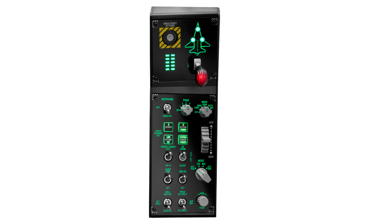 Thrustmaster Viper Panel | Panel de Aviónica F-16 para Simulador en PC - vista 3 - Aero Tienda