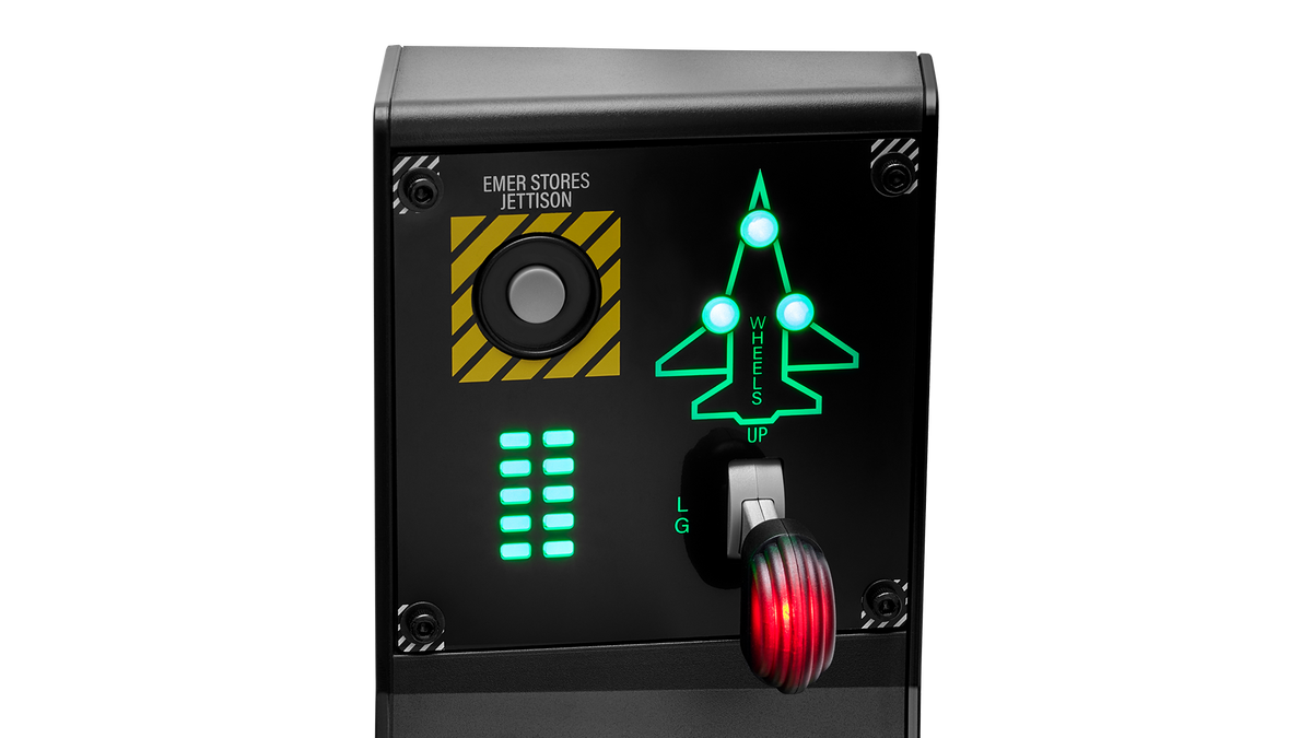 Thrustmaster Viper Panel | Panel de Aviónica F-16 para Simulador en PC - vista 4 - Aero Tienda