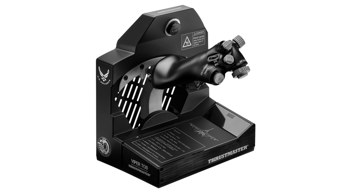 Thrustmaster Viper TQS | Cuadrante de Aceleración F-16 para Simulador de Combate en PC - Aero Tienda