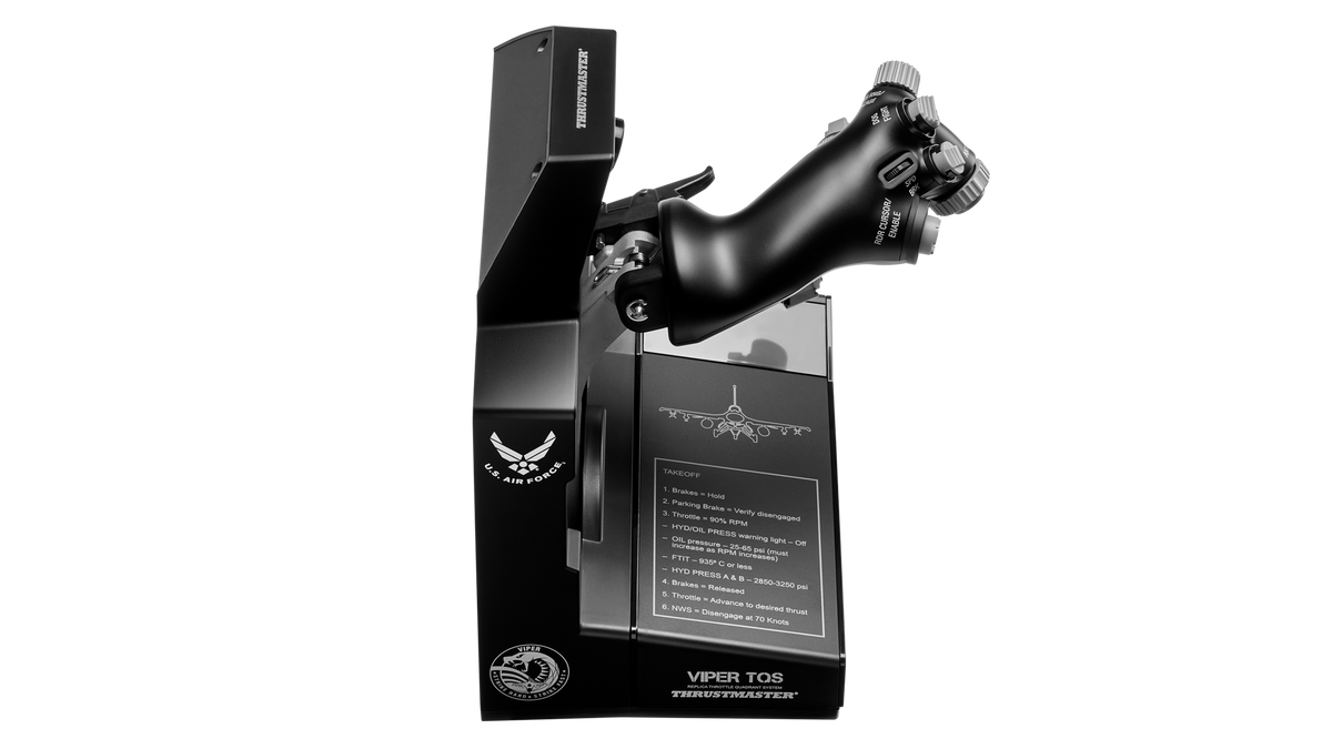 Thrustmaster Viper TQS | Cuadrante de Aceleración F-16 para Simulador de Combate en PC - vista 3 - Aero Tienda