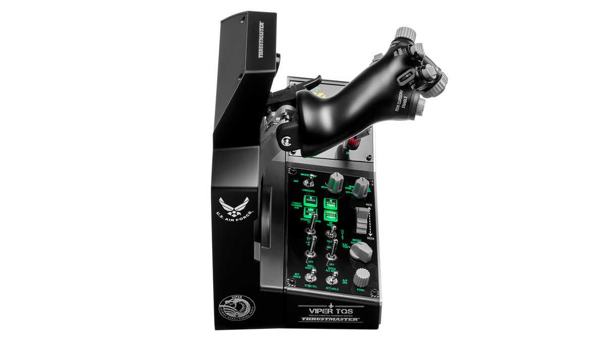 Thrustmaster Viper TQS Mission Pack | Cuadrante de Aceleración y Panel F-16 para PC 2 en 1 - vista 4 - Aero Tienda