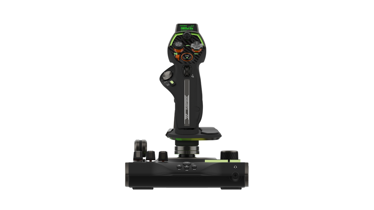 Turtle Beach VelocityOne Flightdeck | HOTAS con Pantalla Táctil para Simulador en PC - vista 5 - Aero Tienda