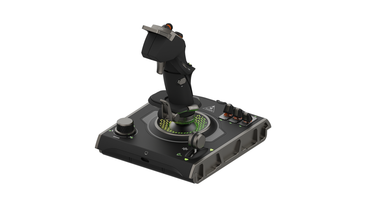 Turtle Beach VelocityOne Flightdeck | HOTAS con Pantalla Táctil para Simulador en PC - vista 7 - Aero Tienda