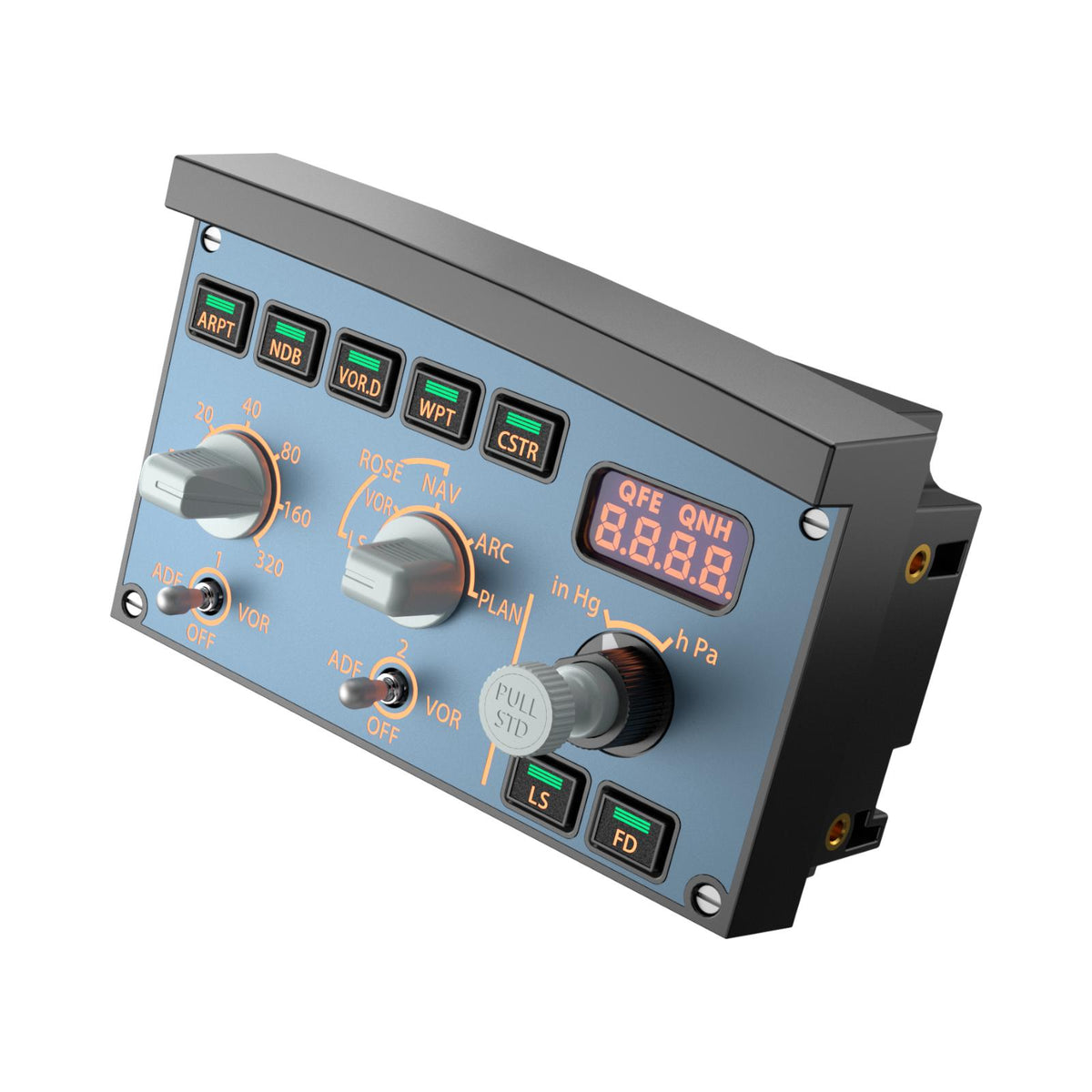 WINCTRL (Winwing) 3X0 Glareshield FCU + EFIS | Panel de Aviónica Airbus A320 para PC 3 en 1 - vista 5 - Aero Tienda
