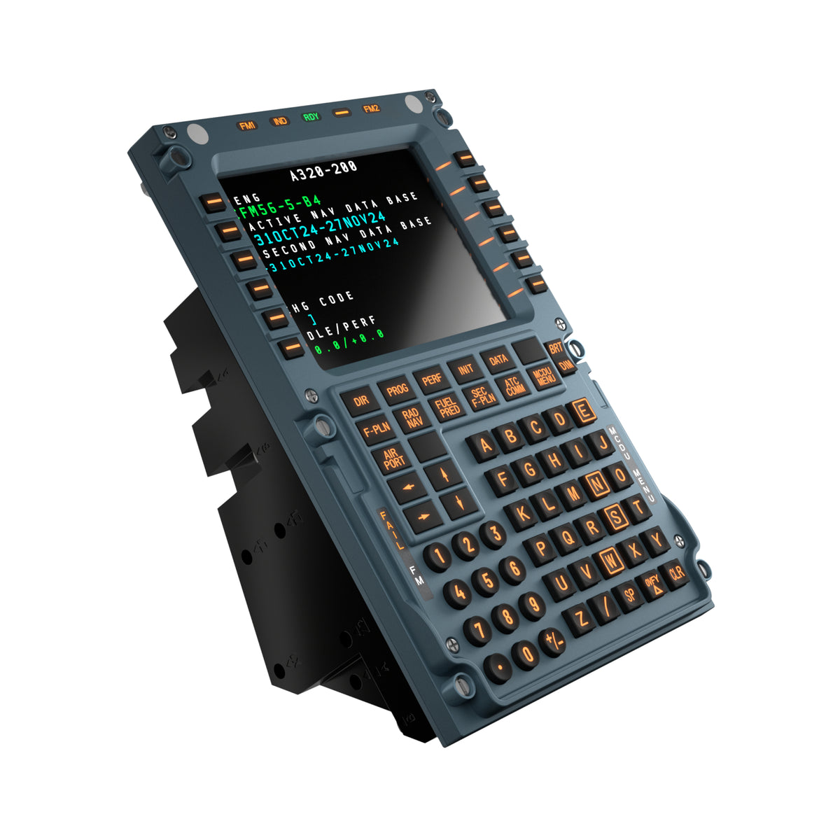 WINCTRL (Winwing) MCDU | Réplica de Aviónica FMS Airbus A320 para Simulador en PC - vista 2 - Aero Tienda