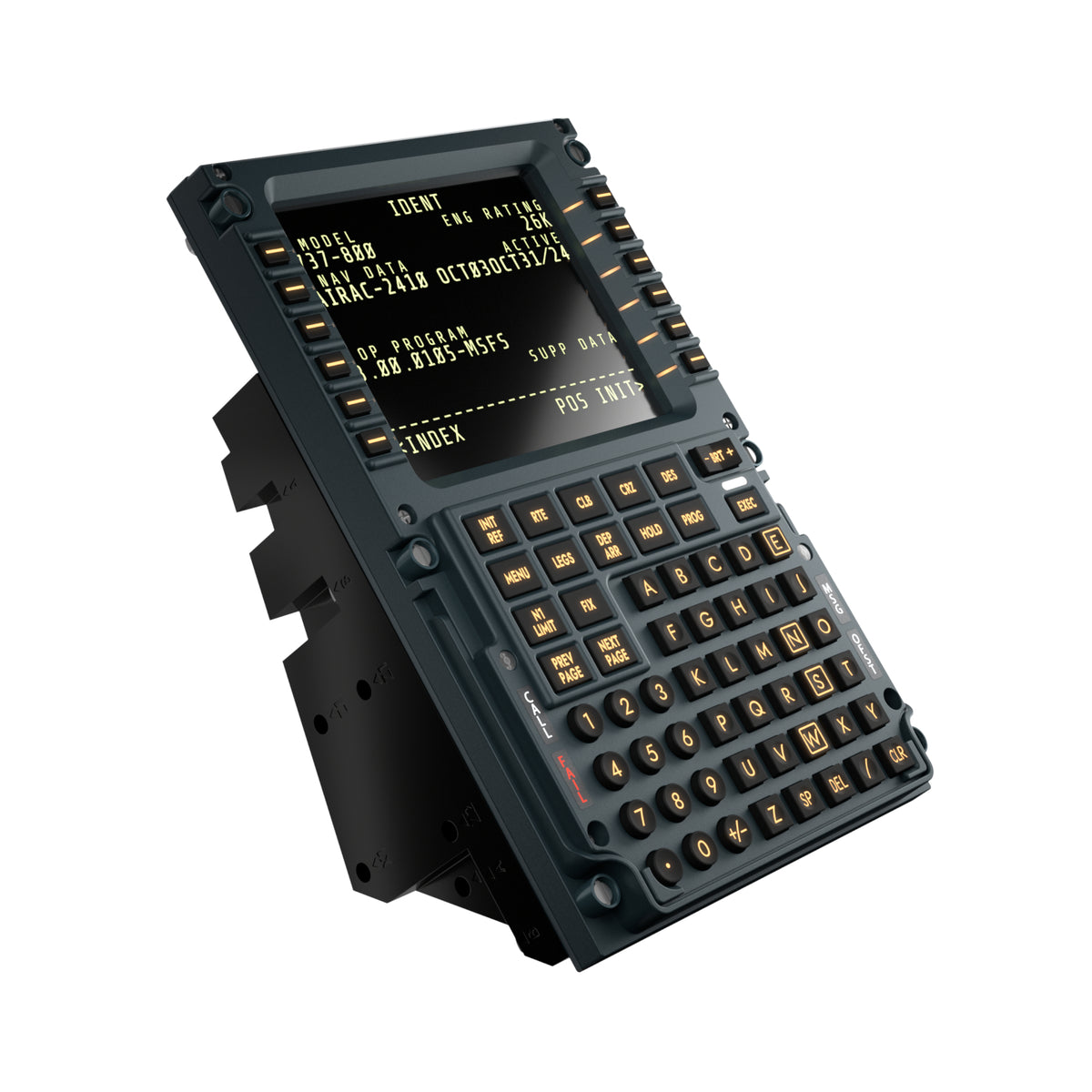 WINCTRL (Winwing) PFP 3N | Réplica de Aviónica CDU de FMC Boeing 737 para Simulador en PC - vista 2 - Aero Tienda